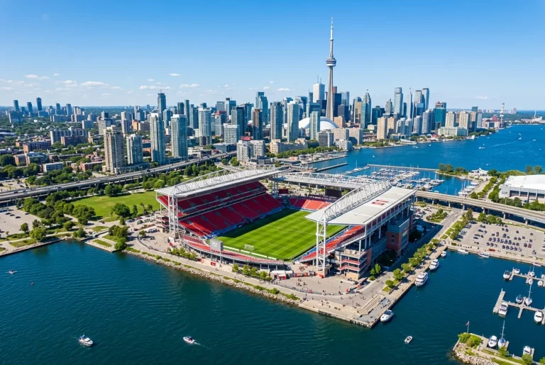 BMO Field u Torontu, kanadski domaćin utakmice Panama protiv Hrvatske na SP 2026
